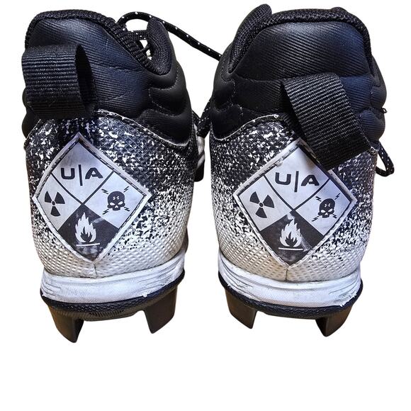 Under Armour UA Locked Down Men’s Football Baseball Cleats Shoes, Size Men 10 - Picture 6 of 8